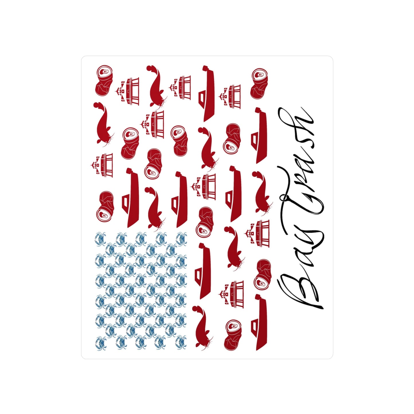 Bay Trash Decal
