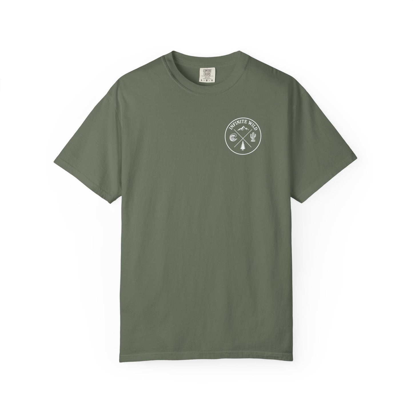 Infinite Wild Logo Tee Moss