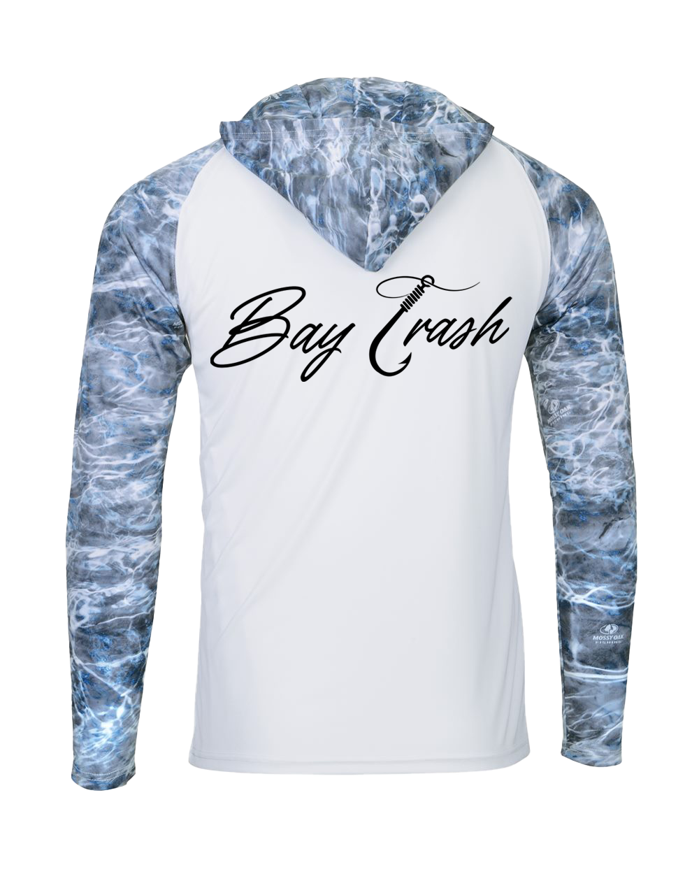 Bay Trash Hooded Performance Shirt Steelhead