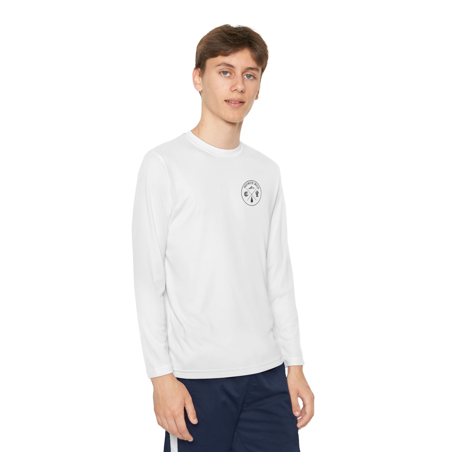 Youth Bay Trash Performance Shirt White