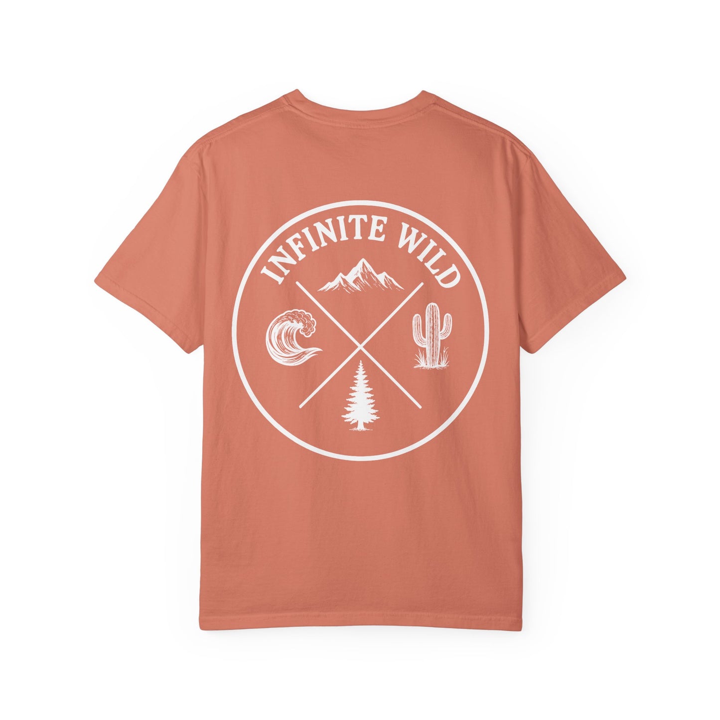 Infinite Wild Logo Tee Terracotta