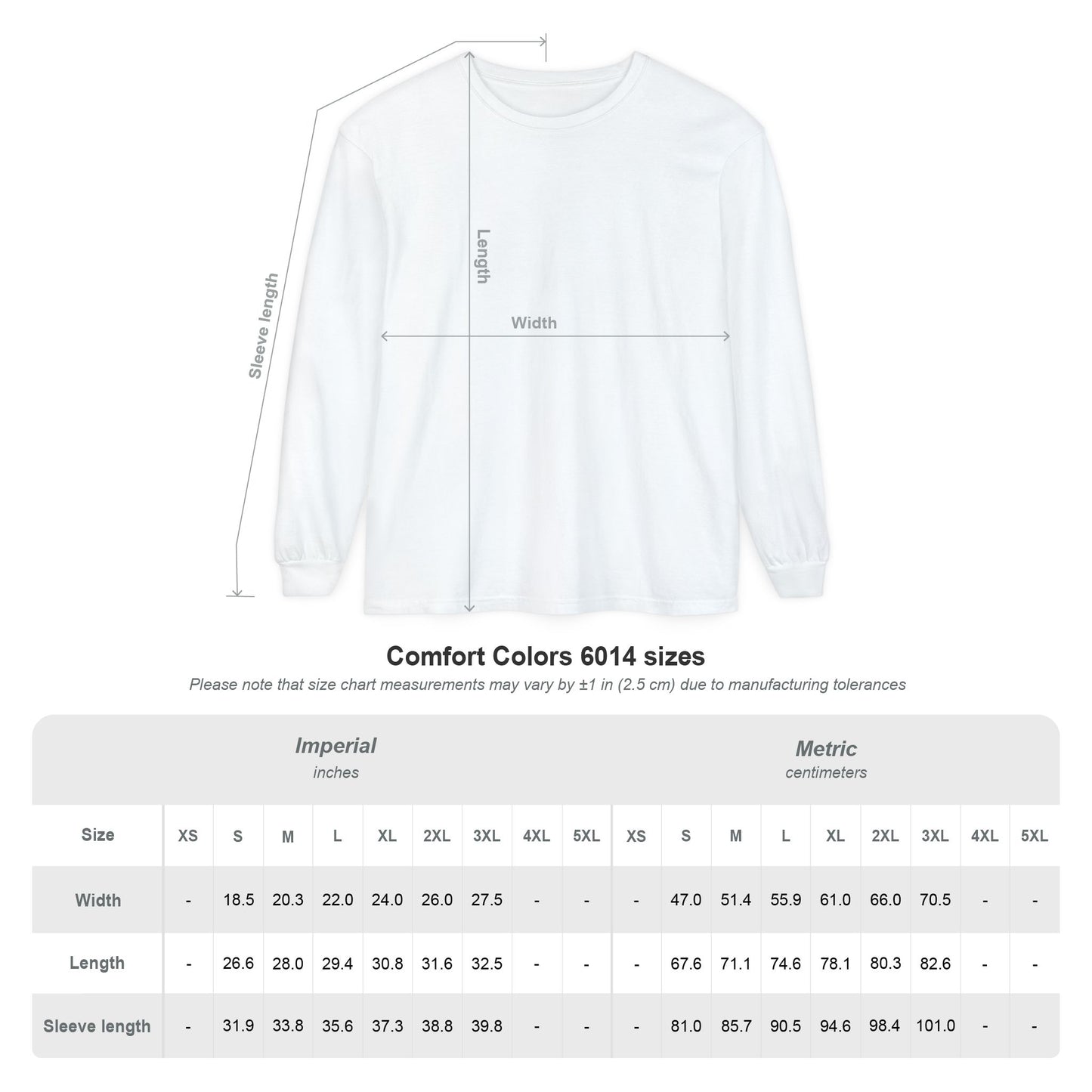 Long Sleeve Logo Tee Gray
