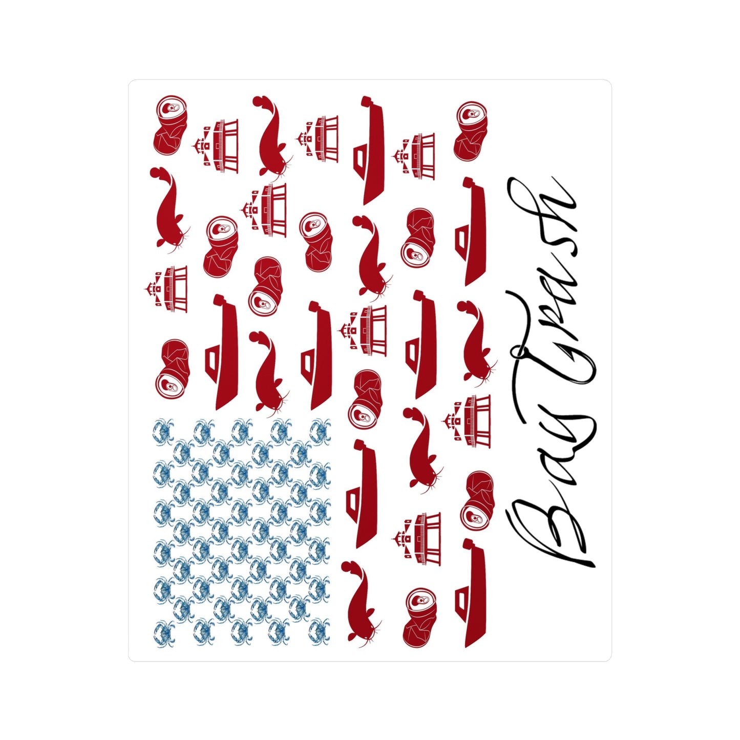 Bay Trash Decal