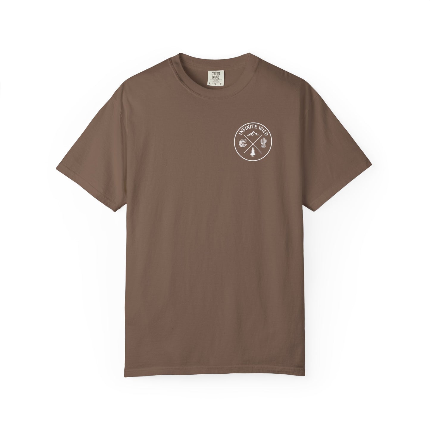 Infinite Wild Logo Tee Brown