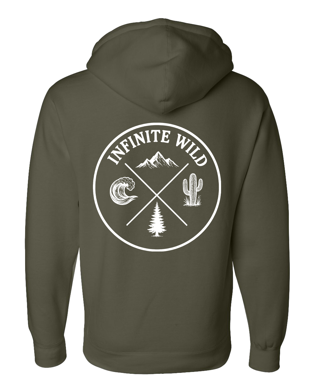Logo Heavyweight Sweatshirt Army Green