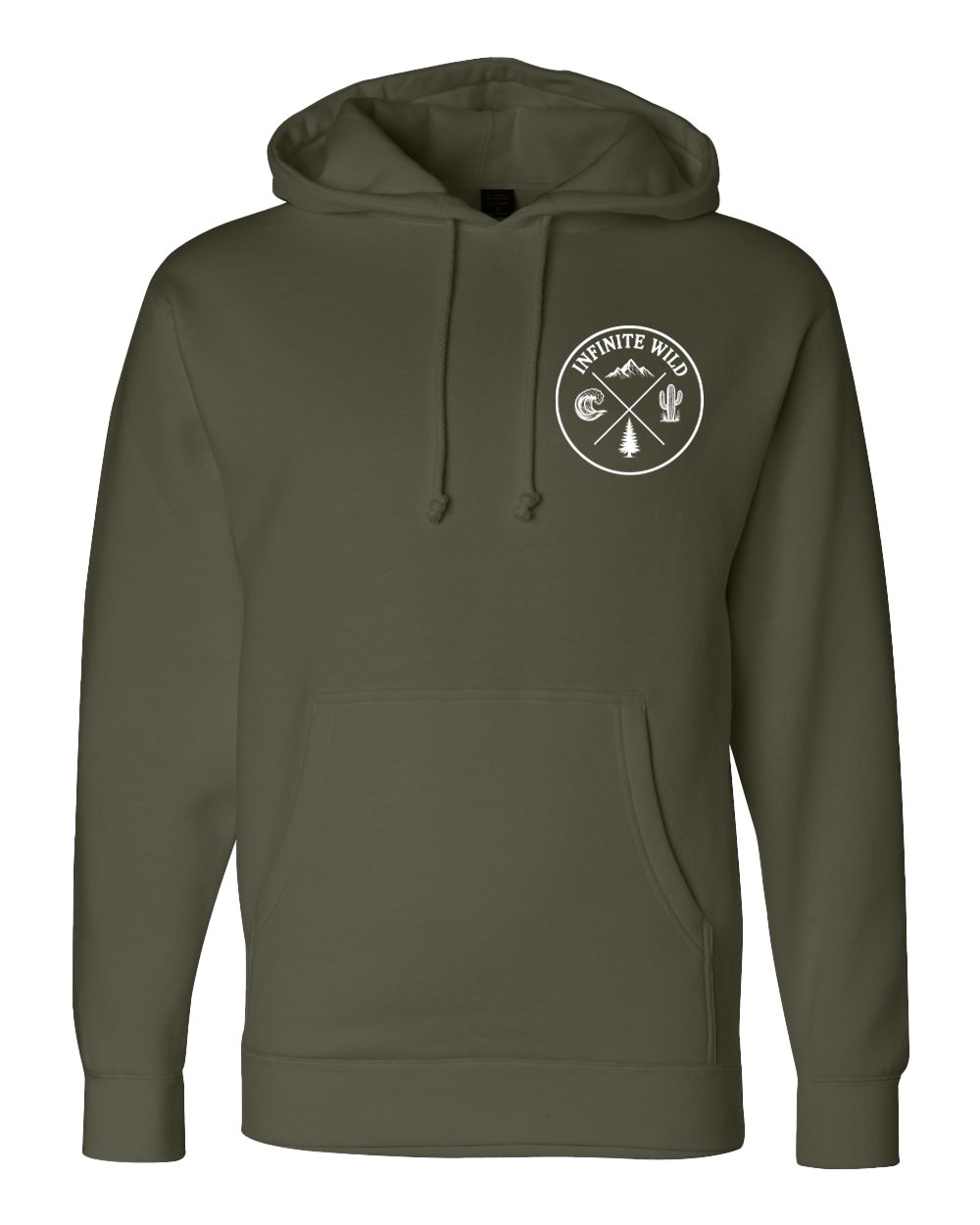 Logo Heavyweight Sweatshirt Army Green