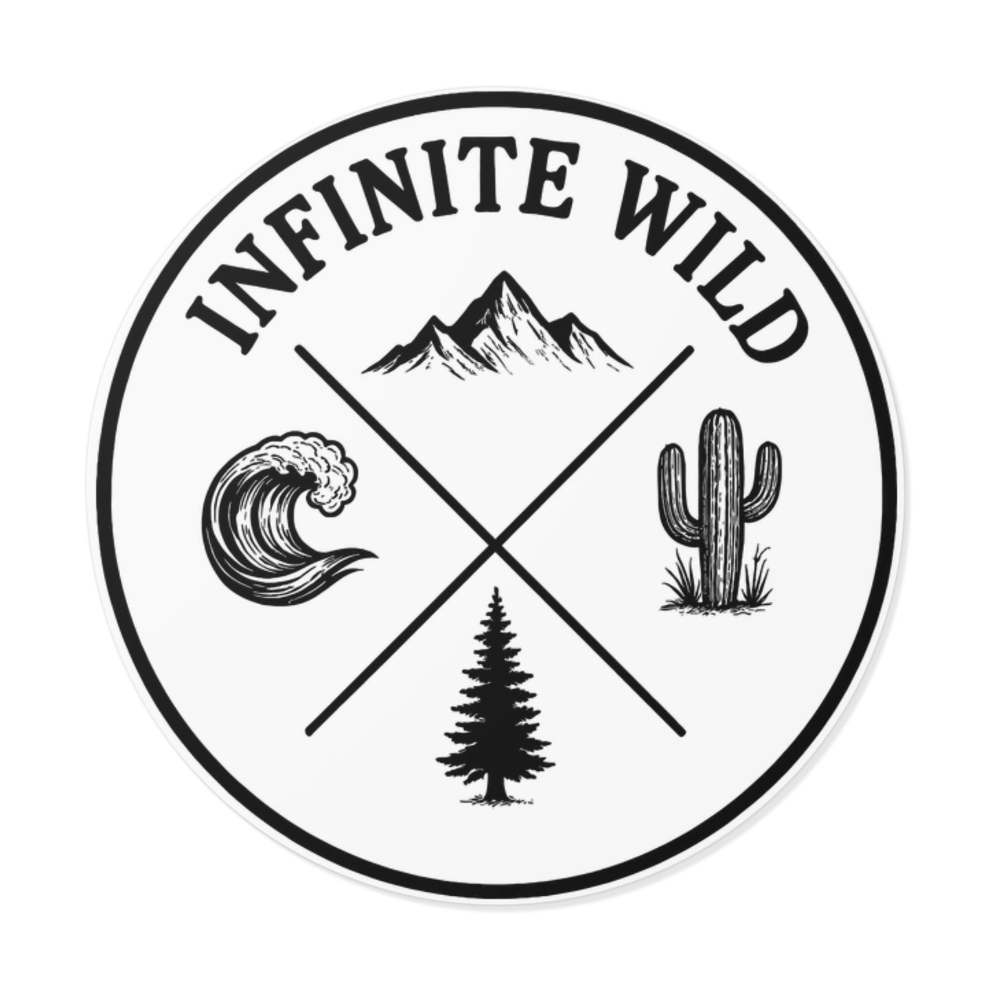 Infinite Wild Vinyl Sticker