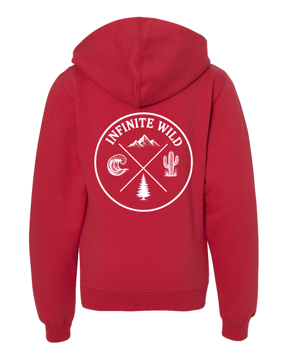 Youth Heavyweight Sweatshirt Red