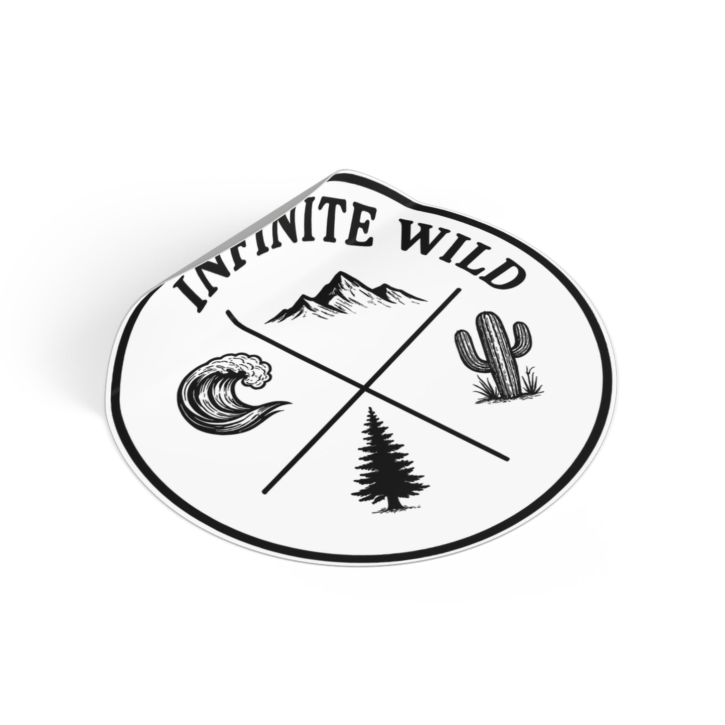 Infinite Wild Vinyl Sticker