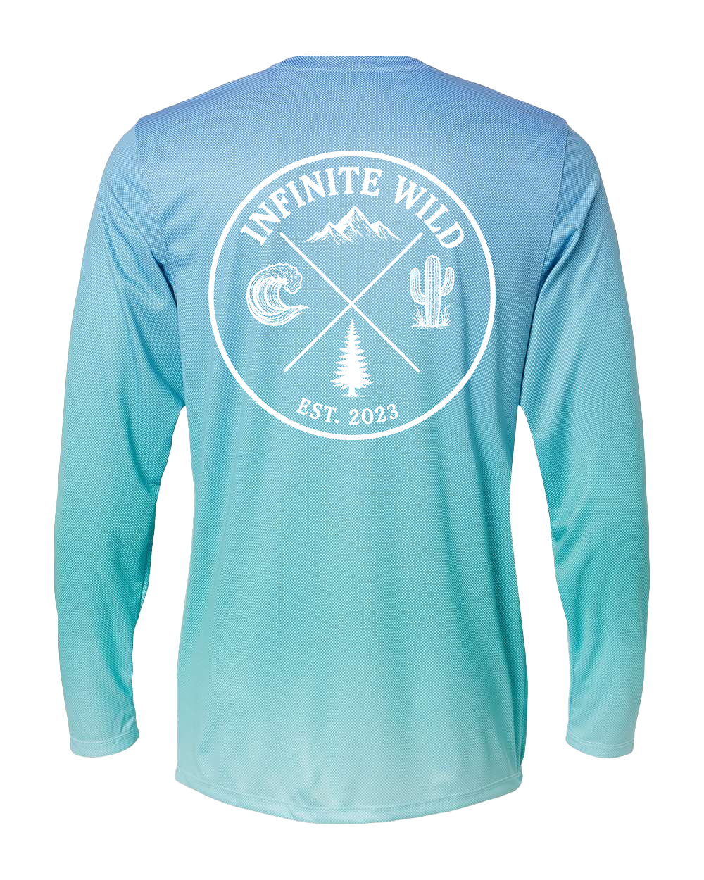 Logo Performance Shirt Blue Mist