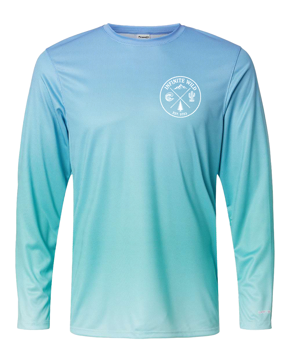 Logo Performance Shirt Blue Mist