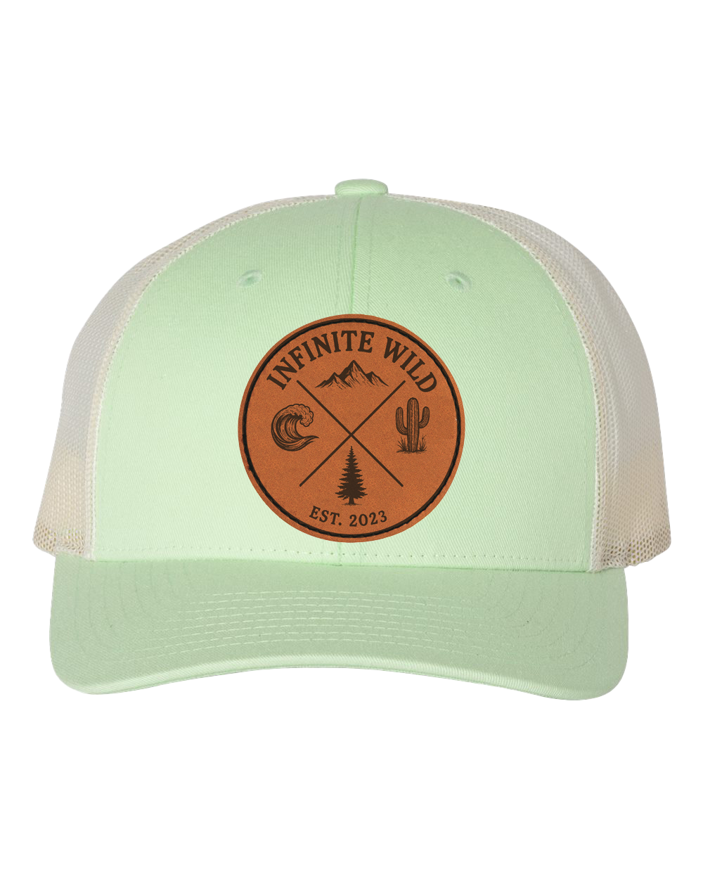 Infinite Wild Logo Trucker Hat Mint