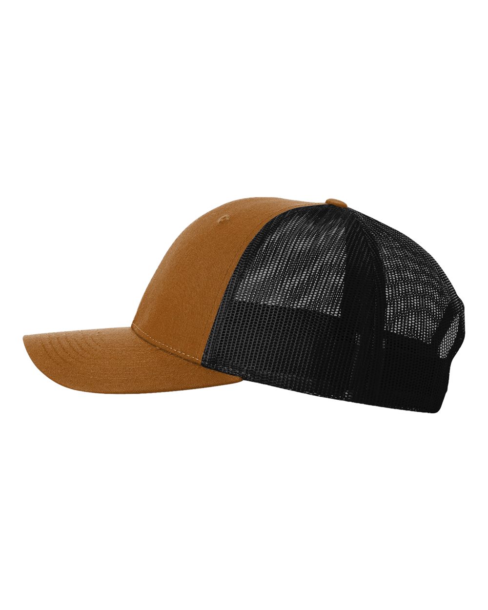 Infinite Wild Logo Trucker Hat Dark Camel
