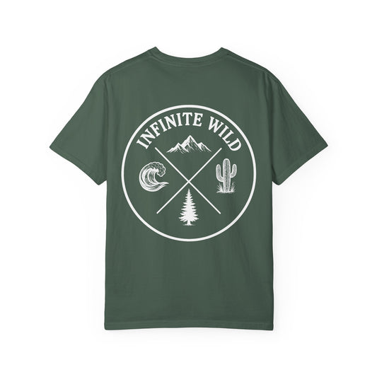 Infinite Wild Logo Tee Blue Spruce