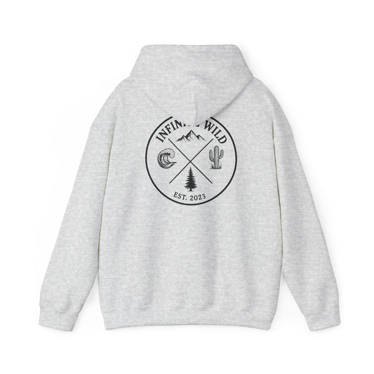 Infinite Wild Heavy Blend Hoodie Ash Gray