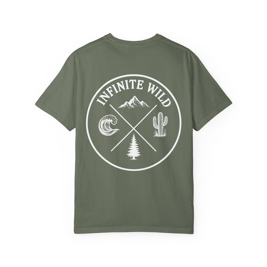 Infinite Wild Logo Tee Moss