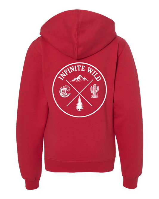 Youth Heavyweight Sweatshirt Red