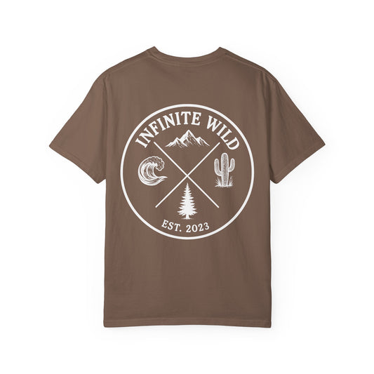Infinite Wild Logo Tee Brown
