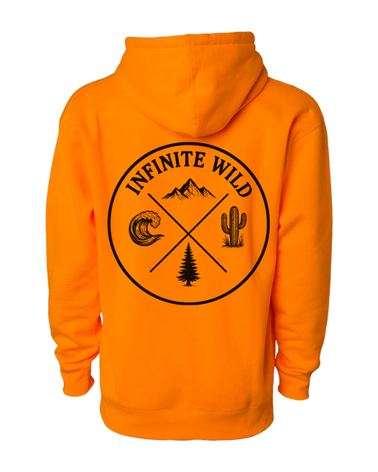 Logo Heavyweight Sweatshirt Safety Orange