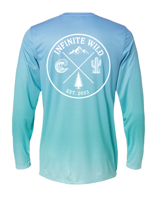 Logo Performance Shirt Blue Mist
