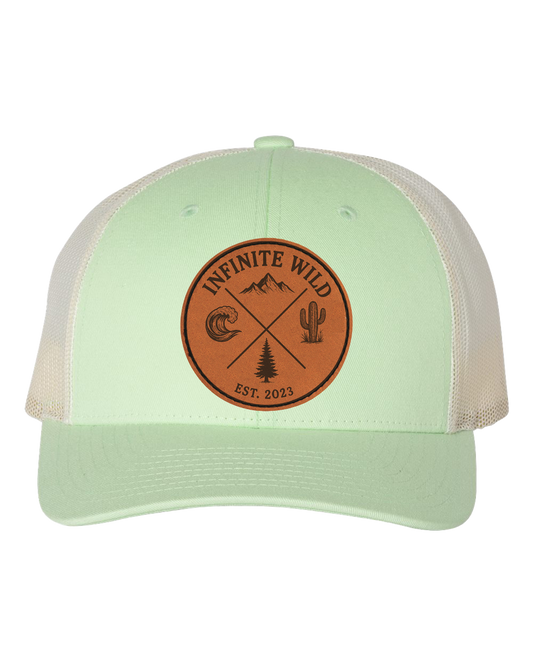 Infinite Wild Logo Trucker Hat Mint